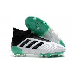Baratas Botas de fútbol Adidas Predator 18+ FG Blanco Verde