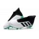 Baratas Botas de fútbol Adidas Predator 18+ FG Blanco Verde