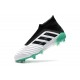 Baratas Botas de fútbol Adidas Predator 18+ FG Blanco Verde
