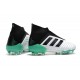 Baratas Botas de fútbol Adidas Predator 18+ FG Blanco Verde