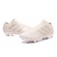 Zapatos de fútbol Adidas Nemeziz 17+ 360 Agility FG Marrón Claro Sésamo Blanco