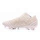 Zapatos de fútbol Adidas Nemeziz 17+ 360 Agility FG Marrón Claro Sésamo Blanco