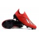 Zapatillas de fútbol Baratas Adidas X 18+ FG Plata Roja