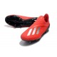 Zapatillas de fútbol Baratas Adidas X 18+ FG Plata Roja