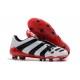 Nuevo Botas de fútbol Adidas Predator Accelerator Electricity FG Blanco Negro Rojo