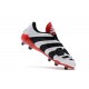 Nuevo Botas de fútbol Adidas Predator Accelerator Electricity FG Blanco Negro Rojo