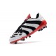 Nuevo Botas de fútbol Adidas Predator Accelerator Electricity FG Blanco Negro Rojo