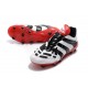Nuevo Botas de fútbol Adidas Predator Accelerator Electricity FG Blanco Negro Rojo