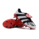 Nuevo Botas de fútbol Adidas Predator Accelerator Electricity FG Blanco Negro Rojo