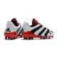 Nuevo Botas de fútbol Adidas Predator Accelerator Electricity FG Blanco Negro Rojo