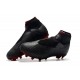 Zapatillas de fútbol Baratas Nike Phantom Vision Elite DF FG Jordan X PSG Negro Rojo