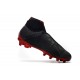 Zapatillas de fútbol Baratas Nike Phantom Vision Elite DF FG Jordan X PSG Negro Rojo