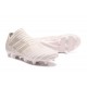 Zapatos de fútbol Adidas Nemeziz 17+ 360 Agility FG Marrón Claro Sésamo Blanco