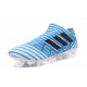 Baratas Botas de fútbol Adidas Nemeziz 17+ 360 Agility FG Blanco Azul Negro