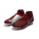Botas de fútbol Nike Phantom VSN Elite DF FG Rojo Vino Plata