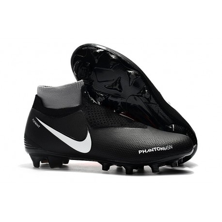 Botas de fútbol Nike Phantom VSN Elite DF FG Negro Rojo Blanco