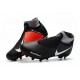 Botas de fútbol Nike Phantom VSN Elite DF FG Negro Rojo Blanco