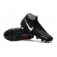 Botas de fútbol Nike Phantom VSN Elite DF FG Negro Rojo Blanco