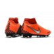 Botas de fútbol Nike Phantom VSN Elite DF FG Rojo Negro Blanco