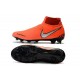 Botas de fútbol Nike Phantom VSN Elite DF FG Rojo Negro Blanco