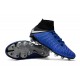 Botas Baratas Nike Hypervenom Phantom III DF FG Azul Negro Plata