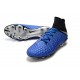 Botas Baratas Nike Hypervenom Phantom III DF FG Azul Negro Plata