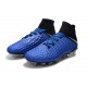 Botas Baratas Nike Hypervenom Phantom III DF FG Azul Negro Plata