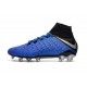 Botas Baratas Nike Hypervenom Phantom III DF FG Azul Negro Plata