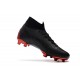 Baratas Zapatillas de fútbol Nike Mercurial Superfly VI 360 Elite FG Nike x Jordan Negro Rojo