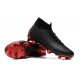 Baratas Zapatillas de fútbol Nike Mercurial Superfly VI 360 Elite FG Nike x Jordan Negro Rojo