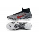 Baratas Zapatillas de fútbol Nike Mercurial Superfly VI 360 Elite FG Neymar Negro Blanco Rojo 