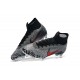 Baratas Zapatillas de fútbol Nike Mercurial Superfly VI 360 Elite FG Neymar Negro Blanco Rojo 