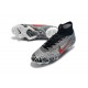 Baratas Zapatillas de fútbol Nike Mercurial Superfly VI 360 Elite FG Neymar Negro Blanco Rojo 