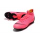 Baratas Zapatillas de fútbol Nike Mercurial Superfly VI 360 Elite FG Rosa Negro