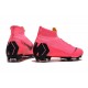 Baratas Zapatillas de fútbol Nike Mercurial Superfly VI 360 Elite FG Rosa Negro