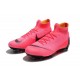 Baratas Zapatillas de fútbol Nike Mercurial Superfly VI 360 Elite FG Rosa Negro