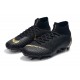 Baratas Zapatillas de fútbol Nike Mercurial Superfly VI 360 Elite FG Oro Negro