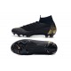 Baratas Zapatillas de fútbol Nike Mercurial Superfly VI 360 Elite FG Oro Negro