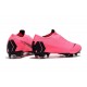 Zapatillas de fútbol Nike Mercurial Vapor XII Elite FG Rosa Negro