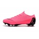 Zapatillas de fútbol Nike Mercurial Vapor XII Elite FG Rosa Negro