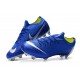Zapatillas de fútbol Nike Mercurial Vapor XII Elite FG Negro Plateado Azul
