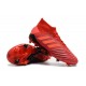 Botas de fútbol Baratas adidas Predator 19.1 FG Rojo Rojo Solar Negro