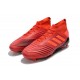 Botas de fútbol Baratas adidas Predator 19.1 FG Rojo Rojo Solar Negro