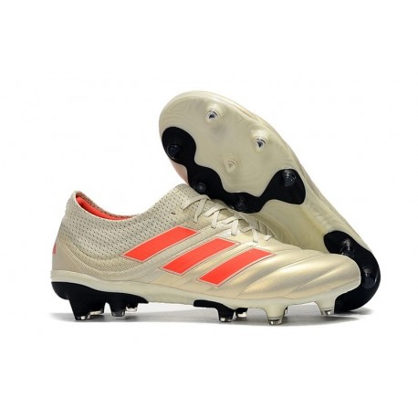 Botas de fútbol Baratas Adidas Copa 19.1 FG Blanco Rojo Negro