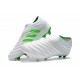 Zapatillas de fútbol Adidas Copa 19+ FG Blanco Verde