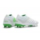 Zapatillas de fútbol Adidas Copa 19+ FG Blanco Verde
