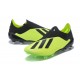 Zapatillas de fútbol Baratas Adidas X 18+ FG Verde Eléctrico Negro Lima