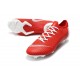 2019 Botas Futbol Nike Mercurial Vapor XII Elite FG Rojo Blanco