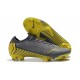 Nuevas Botas Nike Mercurial Vapor 12 Elite FG Gris Negro Gris Oscuro