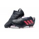 Zapatos de fútbol Adidas Nemeziz 17+ 360 Agility FG Negro Rosa